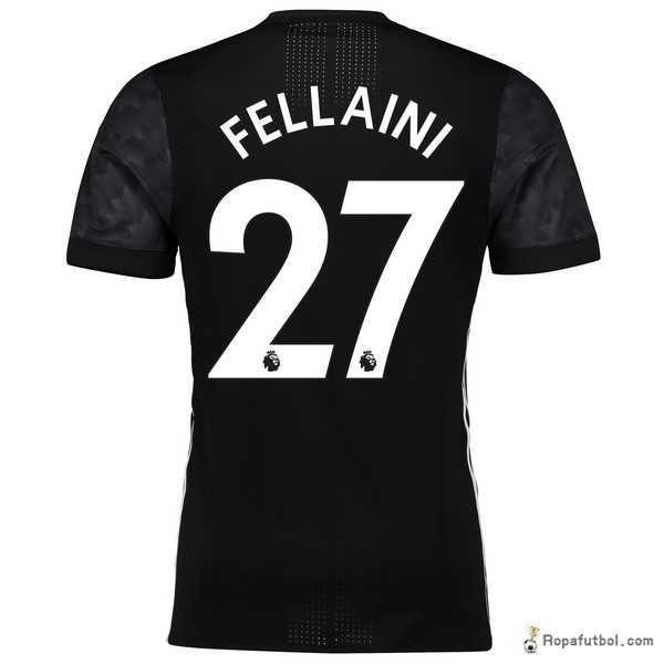 Camiseta Manchester United Replica Segunda Ropa Fellaini 2017/18 Negro
